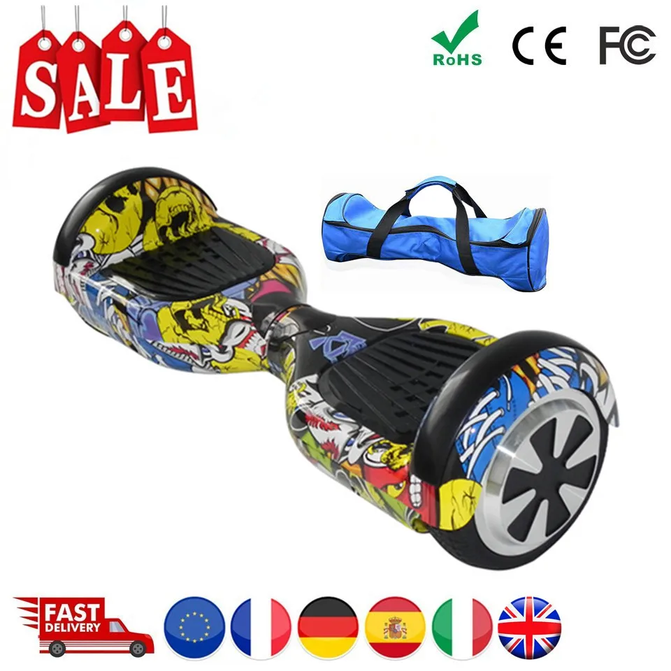 

EU Warehouse Hoverboard 6.5 Inch Electric Scooter Electric Skateboard Electric Board Hover Board Smart Balance Board Oxboard