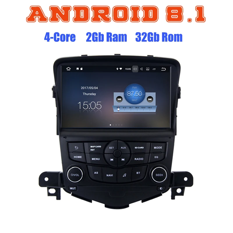 

for Chevrolet Cruze 2008-2012 Android 8.1 Quad Core car radio GPS Multimedia Player with canbus 2+16G wifi 4G usb bluetooth