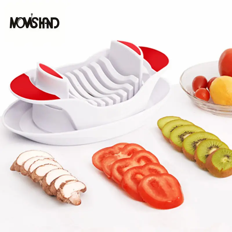 

MOM'S HAND Kitchen Cooking Tools Kitchen Tomato Slicer Cutter With Stand Soft Cheese Slicer