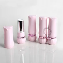 500 шт./лот) пустая губная помада трубка DIY милый розовый бальзам для губ трубка косметический контейнер бутылка для многоразового использования