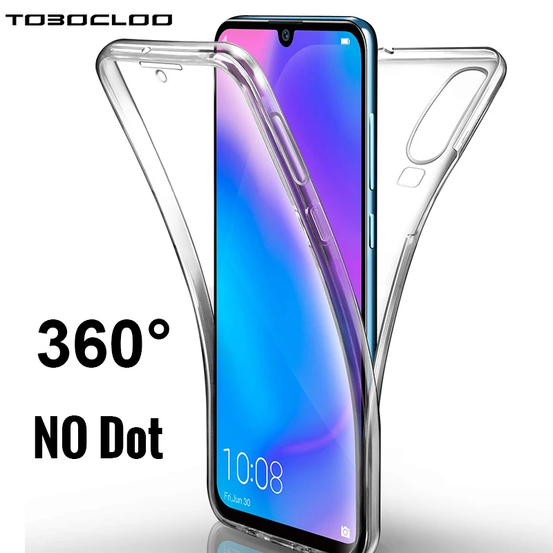 Прозрачный чехол для Huawei P30 P20 Lite Mate 20 Pro NO DOT Mate20 силиконовый из ТПУ с полной