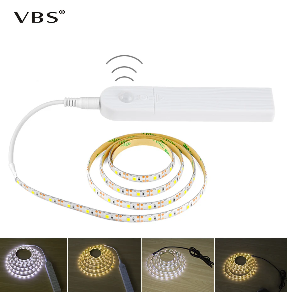 

DC 5V LED Strip With Motion Sensor/With USB Port SMD2835 Waterproof IP65 Used for decoration or lighting Day and Night A1
