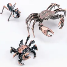 Высокое качество металла чай горшок аксессуары Краб покрыта крышкой волочения чистой меди дорога общие чайный набор кунг-фу