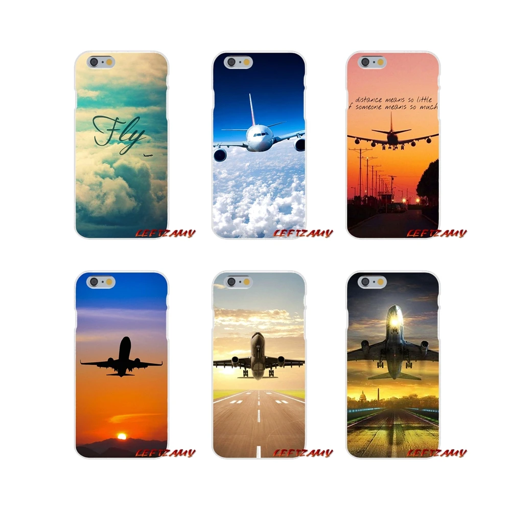 Goedkoop Vliegtuig fly reizen Slim Siliconen telefoon Case Voor HTC Een M7 M8 A9 M9 E9 Plus U11 Desire 630 530 626 628 816 820