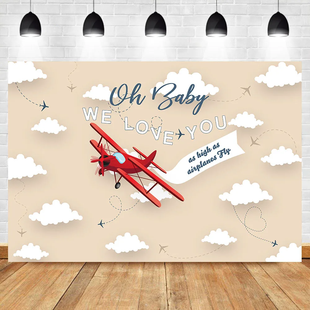Фон для фотосъемки с надписью Oh Baby We Love You|Фон фотосъёмки| |