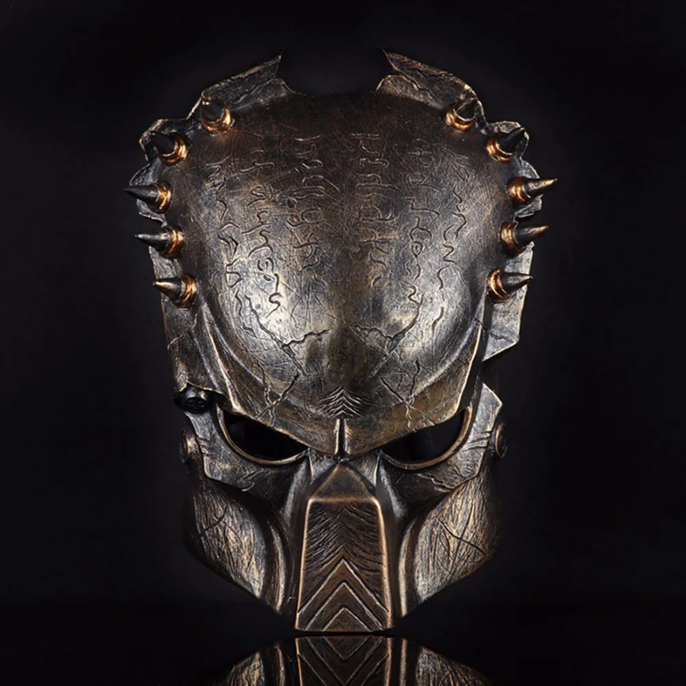 

Resin Brown Predator Mask Wolf Mask Mascara Terror Movie Masks Party Masquerade Fancy Costume Cosplay Halloween Christmas Gift