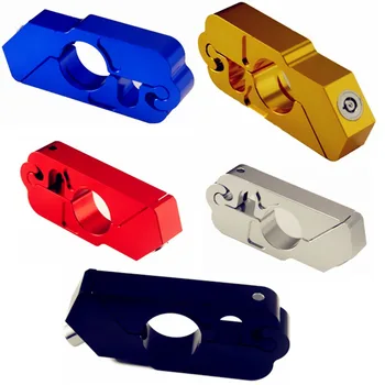 

CNC Aluminum Handle Grip Security Safety Locks Handlebar Handset Brake Lever Lock Fit Scooters ATV Motorcycles Dirt Street Bikes
