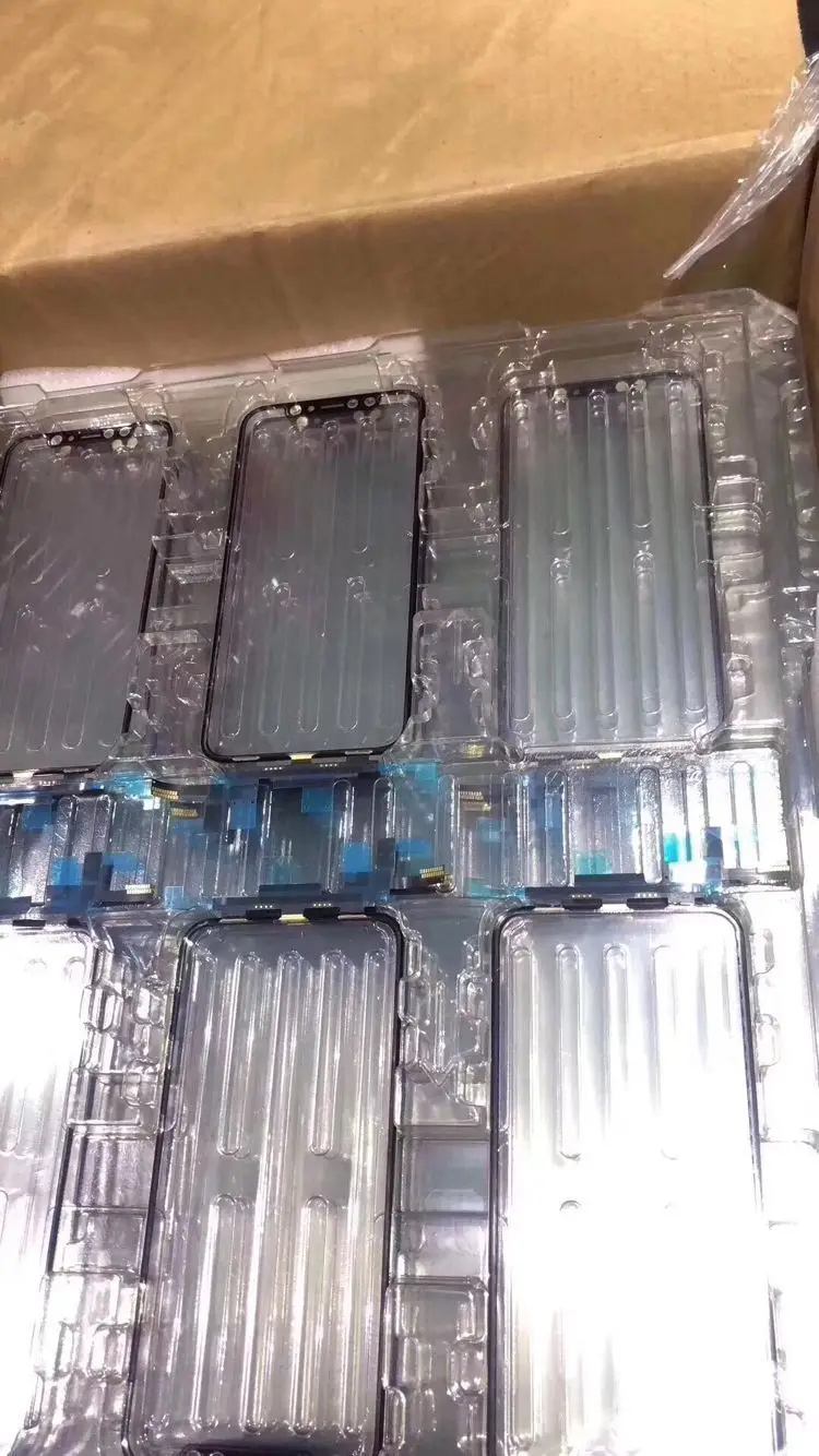 Передний экран внешнее стекло с дигитайзером для iphone X XS Max XR дигитайзер сенсорная панель стекло замена работы последняя ios
