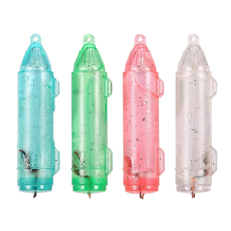 

4Pcs Led Underwater Fishing Light Squid Bait Lure 150hrs Lifespan 300M Deep Carp Fishing Tackle Pesca Lures