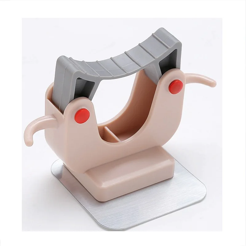 Kitchen mop rack multi-function storage mop hook bathroom bathroom wall hanging broom hanger mop clip