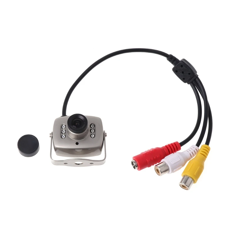 

OOTDTY CCTV IR Wired Mini Camera Security Color Night Vision Infrared Video Recorder
