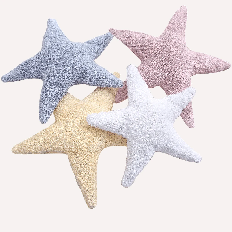 

Star Body Pillow Back Rest Support Home Chair Padding Office Seats Cushion Soft Cotton Nordic Baby Room Decoration 45x45cm