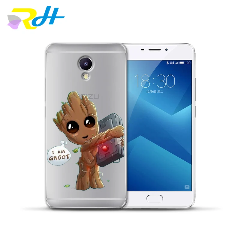 Чехол для Meizu U10 U20 M5 Note M5C M3C Pro 6 M3S Max M5S M6 M3 чехол с рисунком стражи