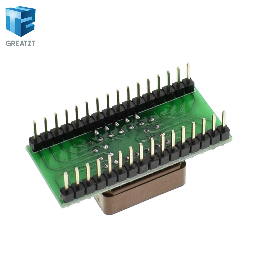 Greatzt PLCC32 для DIP32 USB Универсальный программатор IC АДАПТЕР тестер с розеткой TL866CS TL866A