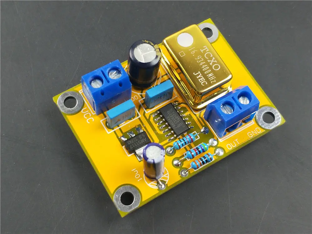 16 9344 МГц hifi TCXO 0.1ppm ультра точный Золотой активный DIP14 кварцевый генератор