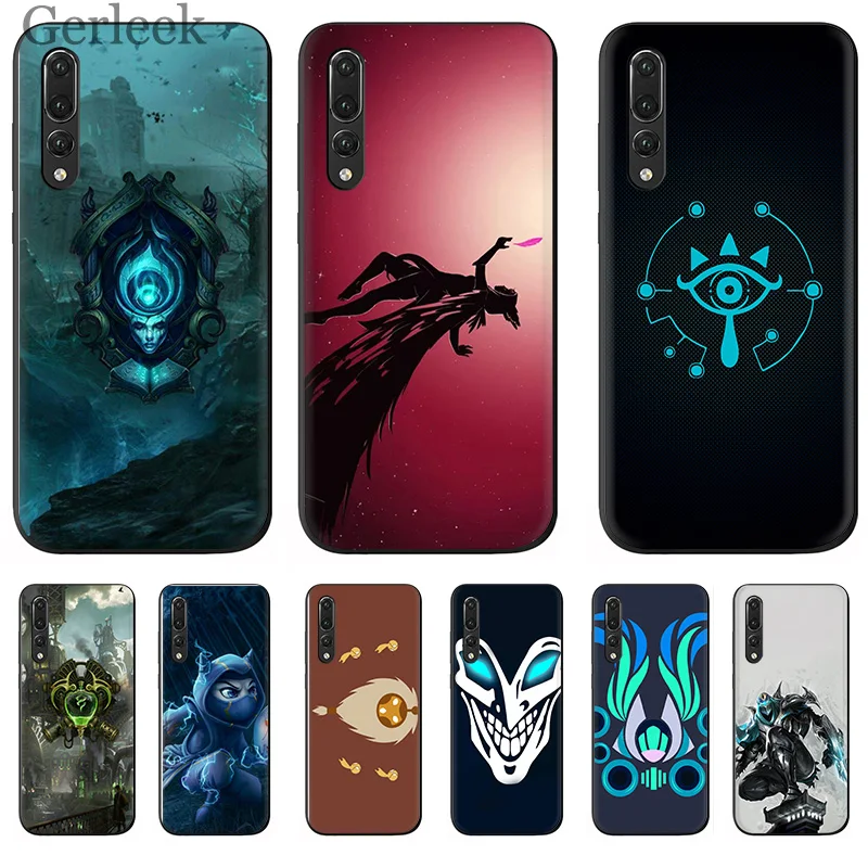 Мобильный телефон чехол League Of Legends Game цветной рисунок для Huawei P Smart P30 P8 P9 P10 P20 Lite Pro |