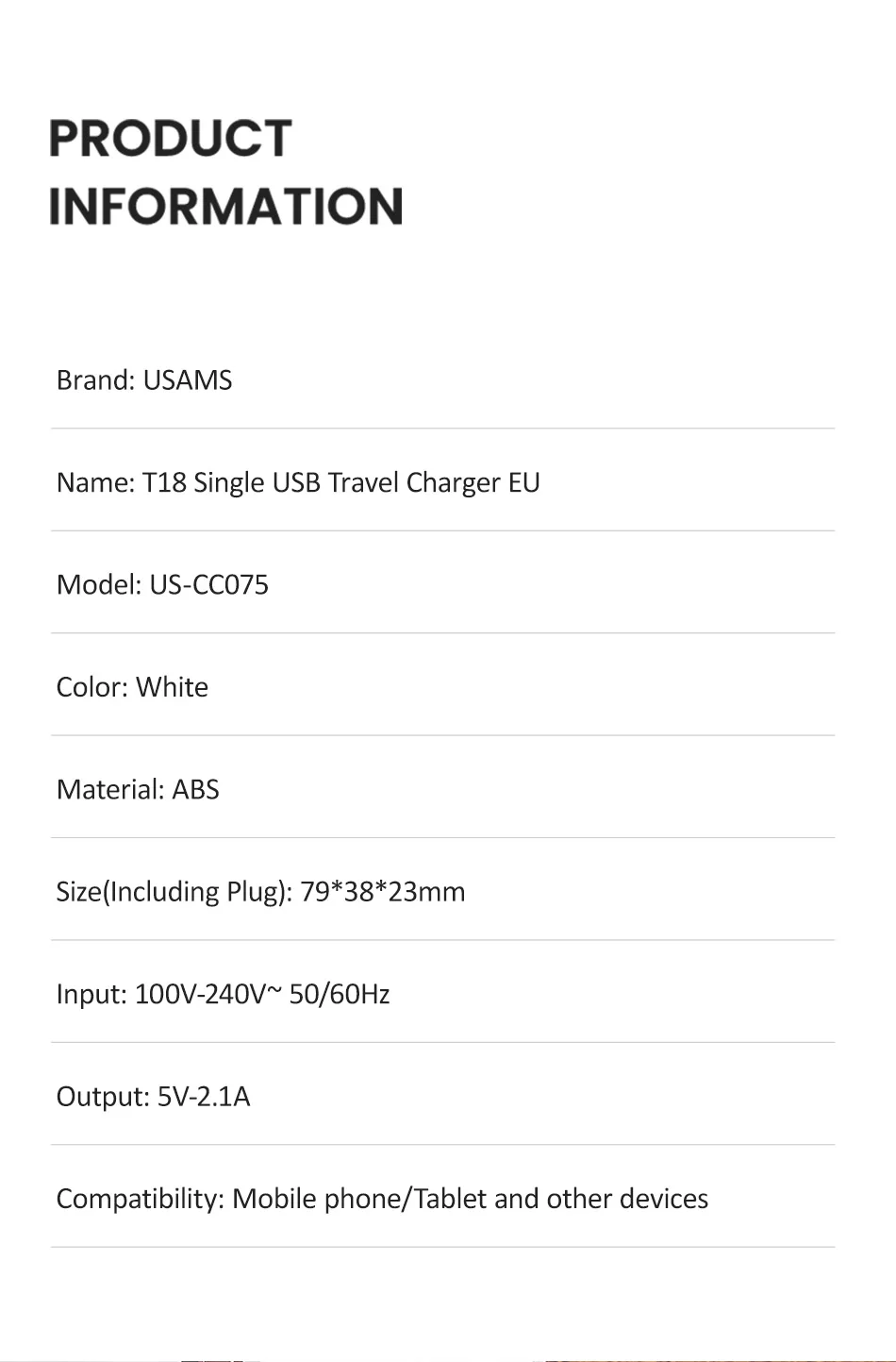 USAMS 5 В/2.1A USB зарядное устройство для мобильного телефона зарядное устройство для iPhone samsung 1 2 USB EU/US вилка настенное зарядное устройство для iOS/Android телефон зарядное устройство s