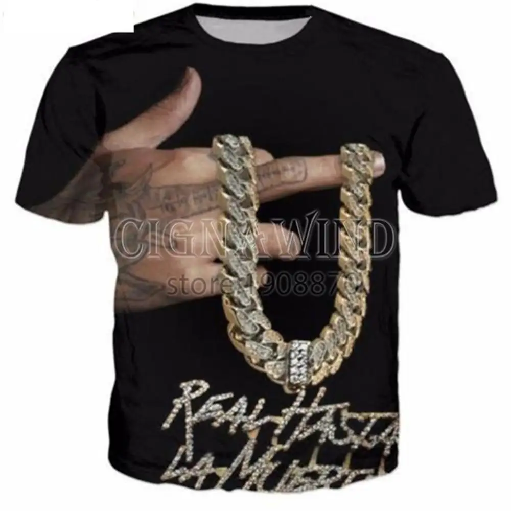 

New arrive classical FREE ANUEL AA t shirt men women 3D printed novelty fashion tshirt hip hop streetwear casual summer tops