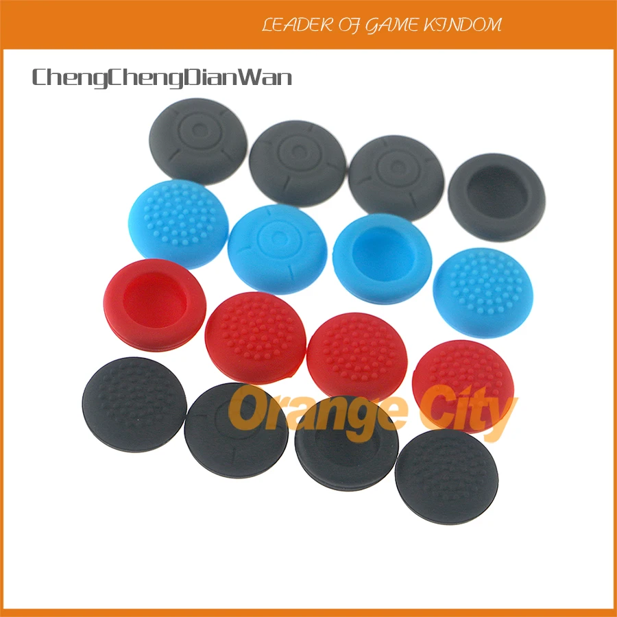 

ChengChengDianWan colorful Silicone ThumbStick Caps Gel Guards for ns Switch Joy-Con Controller Joystick Grips Game Accessories