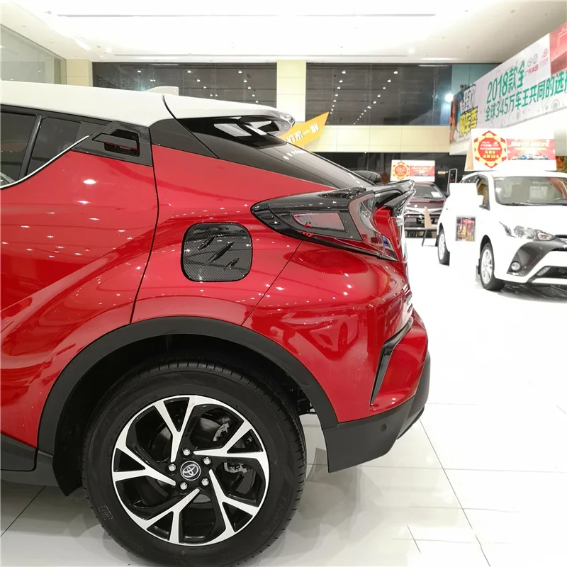 Для Toyota C-HR ЧР 2017 2018 ABS углеродного волокна вода трансферная печать автомобиля