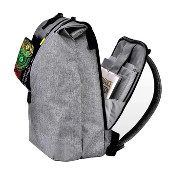 Original Xiaomi 90 Fun Leisure Mi Backpack 14 Inches Casual Travel Laptop Rucksack College Student School Bag Gray Blue 3