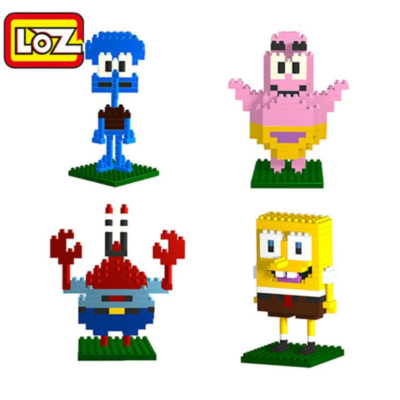 

LOZ Blocks Diamond Building Blocks toys Action Figure 3D Bricks Early Education Toys Cute Style Gift toys for children