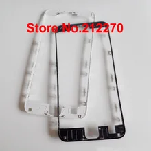 DHL EMS спереди ЖК-дисплей Средний Рамки ободок с горячим клеем для iPhone 6 S Plus 5." Запчасти для авто черный/белый