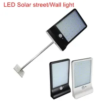 Новейший 450LM 36 светодиодный уличный фонарь солнечной энергии PIR лампы для датчика движения садовая Лампа безопасности уличные водонепроницаемые настенные светильники