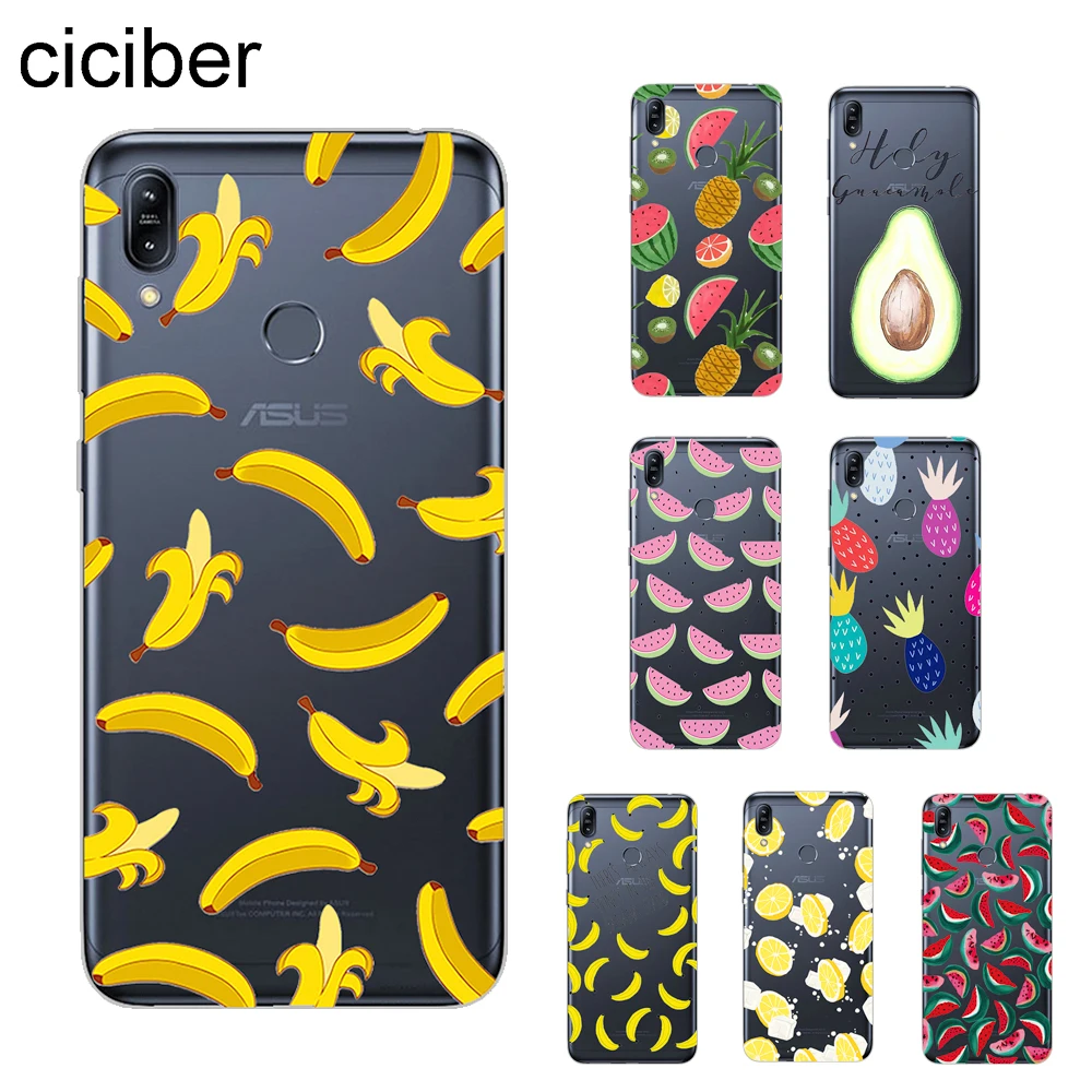 

ciciber Banana Lemon For ASUS Zenfone Max Pro M1 ZB601KL ZB602KL For ZenFone Max Pro M2 ZB631KL ZB633KL Phone Cases TPU Shell