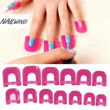 26 шт. NAILWIND пилка для ногтей Клей модель защита от проливов защитное покрытие для маникюра инструменты+ 1 шт. наклейка маникюрные наклейки nailpole