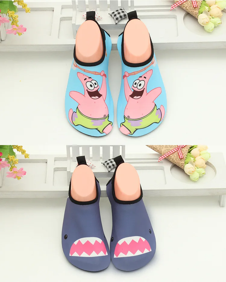 Beach Summer Outdoor Shoes Slippers Kids Children Swim Surfing Water Toddler Shoes Quick Dry Non-Slip Boys Girls Beach Pool (30)