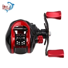 Высокое качество 9+ 1 японский подшипник isc Низкопрофильная катушка литья Рыболовная катушка левая рука для 1,5-15 г вес приманки