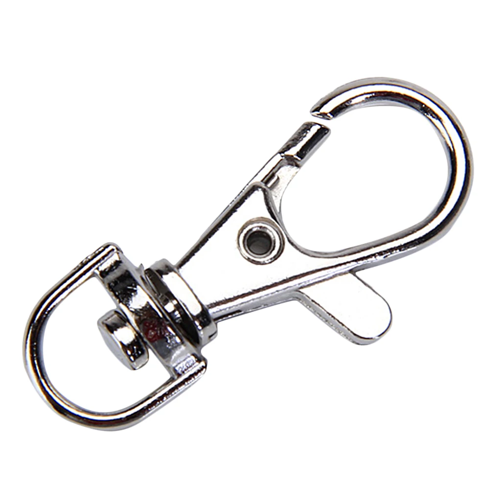 5pcs 5/16 Inch Swivel Trigger Snap Hooks for Key Chains Small Dog Leashes Hanging Crafts Silver