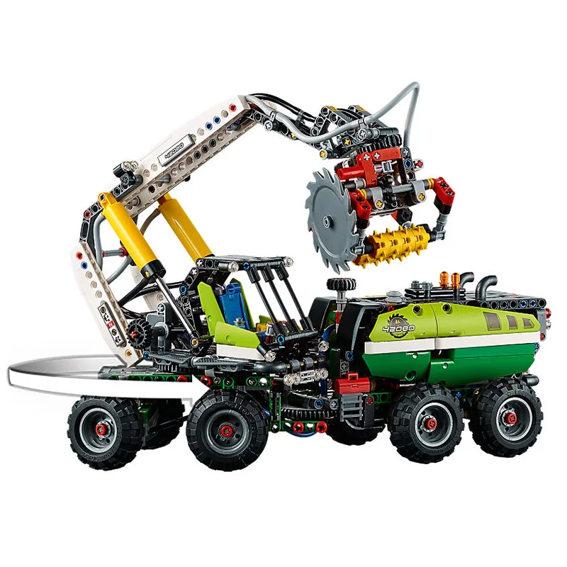 New Technic Forest Harvester Funny Car Toys Compatible Legoing Technic Car Buidling DIY Blocks Bricks Toys Christmas Gifts New Technic Forest Harvester Funny Car Toys Compatible Legoing Technic Car Buidling DIY Blocks Bricks Toys Christmas Gifts