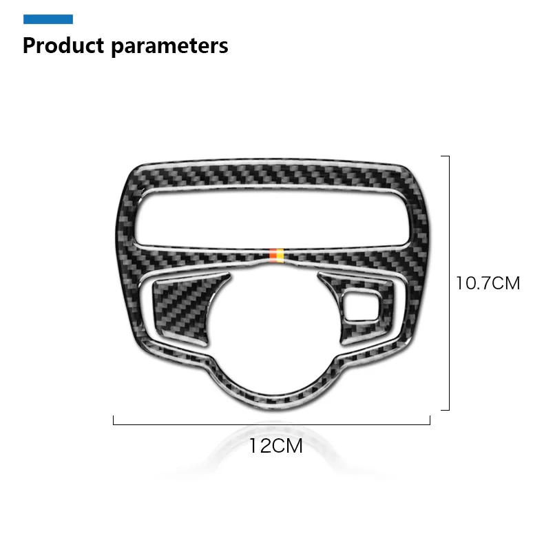 Airspeed для Mercedes Benz W205 C Класс C180 C200 C300 GLC аксессуары LHD углеродное волокно фары автомобиля переключатель Крышка отделка стикер