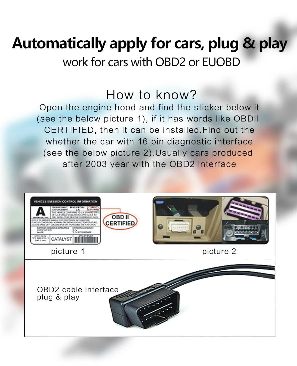 GEYIREN X6, автомобильный HUD OBD II, дисплей на голову, система Предупреждение о превышении скорости, проектор, лобовое стекло, авто, Электронная сигнализация напряжения