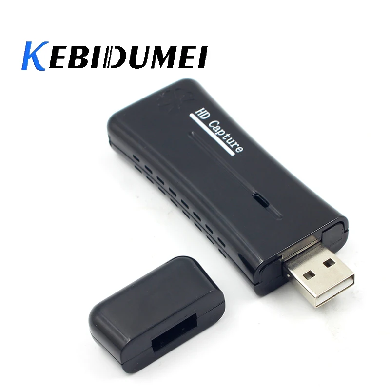 

kebidumei 1080P USB2.0 HDMI Video Capture Card HD 1 Way HDMI Mini Video Capture Card for PC Computer Windows 7 8 10