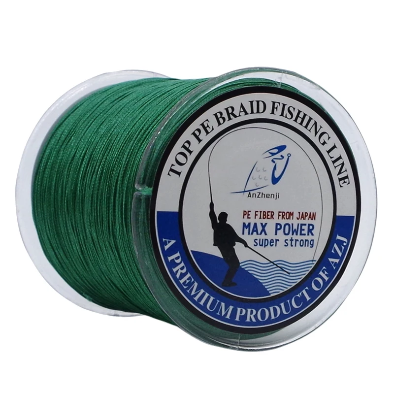 Леска рыболовная плетеная 4 нити 300 м 330 ярдов|line multifilament|4 strandsfishing line |