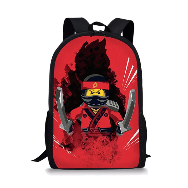 Thikin игра Ninjago школьные сумки 3 шт./компл. для мальчиков подростков школьный рюкзак школьные принадлежности книжная Сумка Прекрасный ранец - Цвет: CDZHL588C