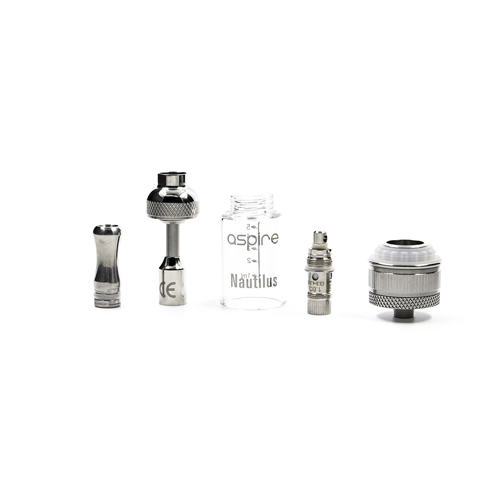 Aspire Nautilus bvc емкость обновленная нижняя двойная катушка с эго брошь конусами 5 мл e