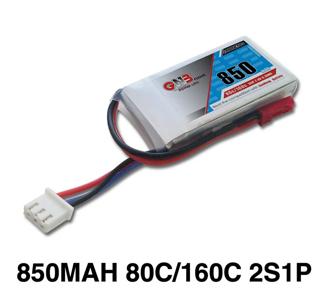 Newest Rechargeable Gaoneng GNB 7 4V 550mAh 550mAh 450mAh Lipo Battery White Plug For RC quadcopter