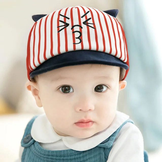 Buy Baby Newborn Baseball Caps With Cute Cartoon