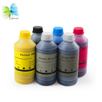 

Winnerjet 1000ml/bottle 761 Pigment Ink & Dye Ink Refill For HP Designjet T7100 Large Format Printer