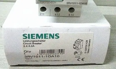 

DHL/EMS 2 Sets Original motor protection circuit breaker 3RV1011-1DA10