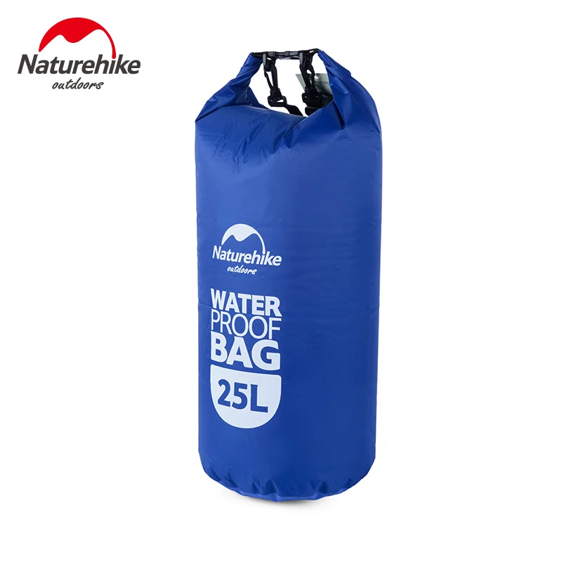 Naturehike 25L дрейфующих мешок открытый одежда заплыва гермомешок сумки для хранения для мужчин's рафтинг сжатия воды дорожная сумка комплект - изображение