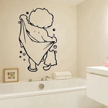 ZOOYOO Kids Bathing Bubble Wall Art Bathroom Window Shower Tile Wall Sticker Waterproof Removable Bathroom Wall Stickers