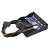 CHIPAL 19 + 1 20Pin 4 порта USB 3,0 Передняя панель комбинированный кронштейн USB3.0 хаб адаптер для настольного ПК 3,5 