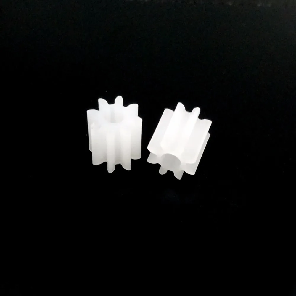 

20pcs motor spindle gear 0.5 modulus 1.5mm aperture 8 tooth wholesale price