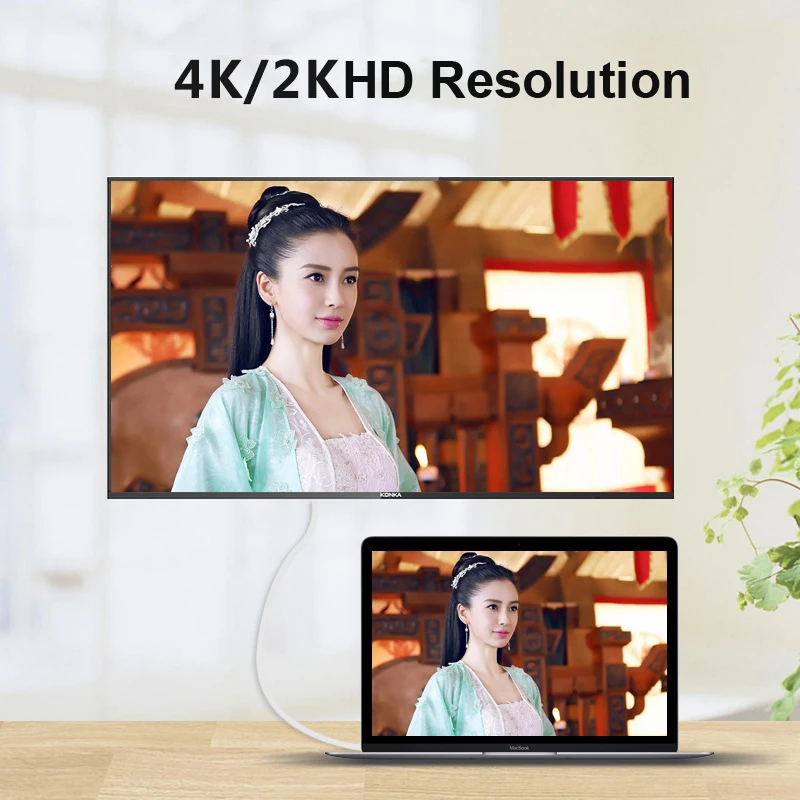 4 K Тип C HDMI адаптер Тип C до телевизионный кабель HDMI HD ТВ ссылка на видео конвертер для Macbook samsung S8 S9 S10 huawei LG G5 Android к ТВ