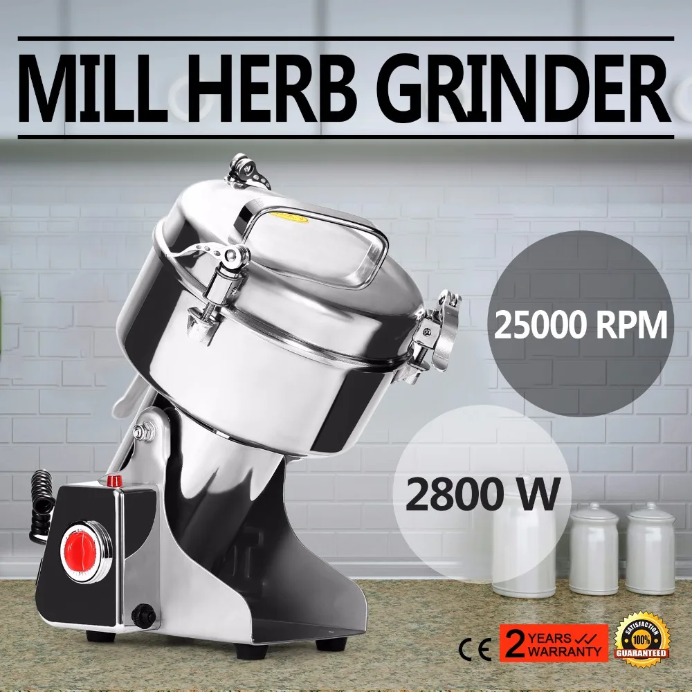 

1000G High Speed Electric Herb Coffee Beans Grain Grinder Cereal Mill Flour Powder Machine